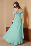 gorgeous feminine and romantic bridesmaid dress chiffon formal evening prom dresses gown