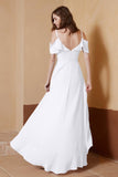gorgeous feminine and romantic bridesmaid dress chiffon formal evening prom dresses gown