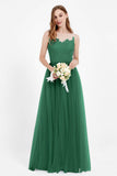 Gorgeous lace top maxi tulle dress prom evening wedding dresses formal bridesmaid bridal gowns