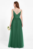 Gorgeous lace top maxi tulle dress prom evening wedding dresses formal bridesmaid bridal gowns