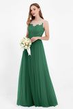 Gorgeous lace top maxi tulle dress prom evening wedding dresses formal bridesmaid bridal gowns
