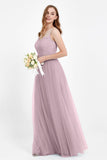 Gorgeous lace top maxi tulle dress prom evening wedding dresses formal bridesmaid bridal gowns
