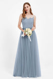 Gorgeous lace top maxi tulle dress prom evening wedding dresses formal bridesmaid bridal gowns