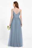 Gorgeous lace top maxi tulle dress prom evening wedding dresses formal bridesmaid bridal gowns
