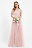 Gorgeous lace top maxi tulle dress prom evening wedding dresses formal bridesmaid bridal gowns