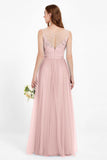 Gorgeous lace top maxi tulle dress prom evening wedding dresses formal bridesmaid bridal gowns