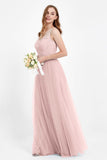 Gorgeous lace top maxi tulle dress prom evening wedding dresses formal bridesmaid bridal gowns