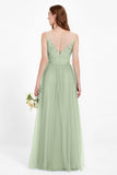 Gorgeous lace top maxi tulle dress prom evening wedding dresses formal bridesmaid bridal gowns