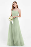 Gorgeous lace top maxi tulle dress prom evening wedding dresses formal bridesmaid bridal gowns