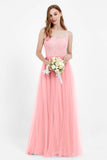 Gorgeous lace top maxi tulle dress prom evening wedding dresses formal bridesmaid bridal gowns