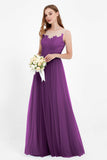 Gorgeous lace top maxi tulle dress prom evening wedding dresses formal bridesmaid bridal gowns