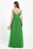 Gorgeous lace top maxi tulle dress prom evening wedding dresses formal bridesmaid bridal gowns