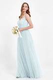 Gorgeous lace top maxi tulle dress prom evening wedding dresses formal bridesmaid bridal gowns