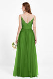 Gorgeous lace top maxi tulle dress prom evening wedding dresses formal bridesmaid bridal gowns