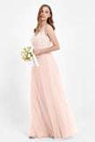 Gorgeous lace top maxi tulle dress prom evening wedding dresses formal bridesmaid bridal gowns