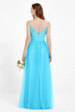 Gorgeous lace top maxi tulle dress prom evening wedding dresses formal bridesmaid bridal gowns