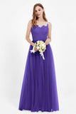 Gorgeous lace top maxi tulle dress prom evening wedding dresses formal bridesmaid bridal gowns