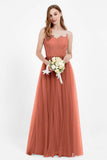 Gorgeous lace top maxi tulle dress prom evening wedding dresses formal bridesmaid bridal gowns