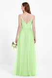Gorgeous lace top maxi tulle dress prom evening wedding dresses formal bridesmaid bridal gowns