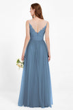 Gorgeous lace top maxi tulle dress prom evening wedding dresses formal bridesmaid bridal gowns