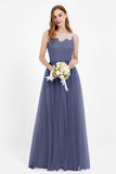 Gorgeous lace top maxi tulle dress prom evening wedding dresses formal bridesmaid bridal gowns