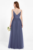 Gorgeous lace top maxi tulle dress prom evening wedding dresses formal bridesmaid bridal gowns