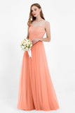 Gorgeous lace top maxi tulle dress prom evening wedding dresses formal bridesmaid bridal gowns