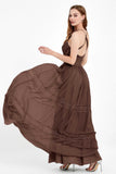 Spaghetti Straps V Neckline Chiffon Lace Bridesmaid Dresses Women's Formal Evening Gowns