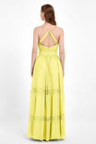 Spaghetti Straps V Neckline Chiffon Lace Bridesmaid Dresses Women's Formal Evening Gowns