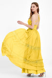 Spaghetti Straps V Neckline Chiffon Lace Bridesmaid Dresses Women's Formal Evening Gowns