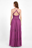 Spaghetti Straps V Neckline Chiffon Lace Bridesmaid Dresses Women's Formal Evening Gowns