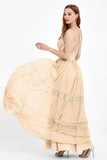 Spaghetti Straps V Neckline Chiffon Lace Bridesmaid Dresses Women's Formal Evening Gowns