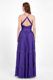 Spaghetti Straps V Neckline Chiffon Lace Bridesmaid Dresses Women's Formal Evening Gowns