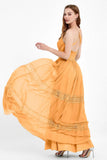 Spaghetti Straps V Neckline Chiffon Lace Bridesmaid Dresses Women's Formal Evening Gowns