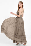 Spaghetti Straps V Neckline Chiffon Lace Bridesmaid Dresses Women's Formal Evening Gowns