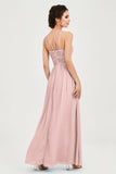 Empire Halter Chiffon Women's Bridesmaid Dress Ruched Formal Evening Prom Gowns