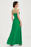Empire Halter Chiffon Women's Bridesmaid Dress Ruched Formal Evening Prom Gowns
