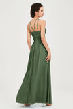Empire Halter Chiffon Women's Bridesmaid Dress Ruched Formal Evening Prom Gowns