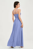 Empire Halter Chiffon Women's Bridesmaid Dress Ruched Formal Evening Prom Gowns