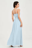 Empire Halter Chiffon Women's Bridesmaid Dress Ruched Formal Evening Prom Gowns