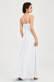 Empire Halter Chiffon Women's Bridesmaid Dress Ruched Formal Evening Prom Gowns