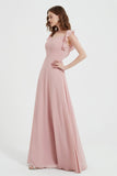 flattering bridesmaid dress v neckline flutter sleeves formal evening party dresses gowns