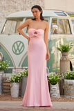 Sweetheart Aqua Blue Sheath Long Prom Dresses