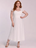Elegant Ordinary Shoulder Square Neckline Pattern Evening Dress Mother of the Bride Dresses