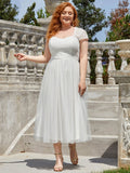 Elegant Ordinary Shoulder Square Neckline Pattern Evening Dress Mother of the Bride Dresses