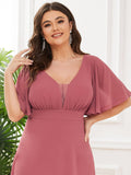 Custom Size Chiffon Empire Waist Mother of the Bride Dress Formal Evening Dresses Party Gowns
