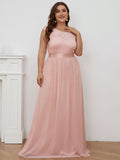 Vestido de dama de honor clásico con escote redondo y espalda en V, de encaje, talla personalizada, para noche formal