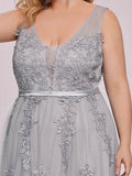 Maxi Langes Elegantes Ätherisches Tüll Abendkleid Formelle Ball Party Kleider Kleider