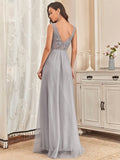 Maxi Langes Elegantes Ätherisches Tüll Abendkleid Formelle Ball Party Kleider Kleider