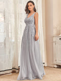 Maxi Langes Elegantes Ätherisches Tüll Abendkleid Formelle Ball Party Kleider Kleider